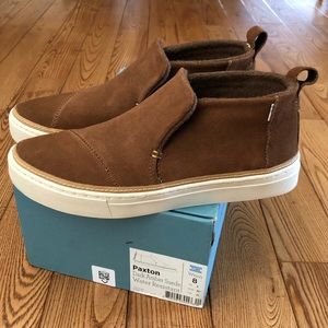 NWB - TOMS Women’s Paxton Suede Boots Shoes - 8